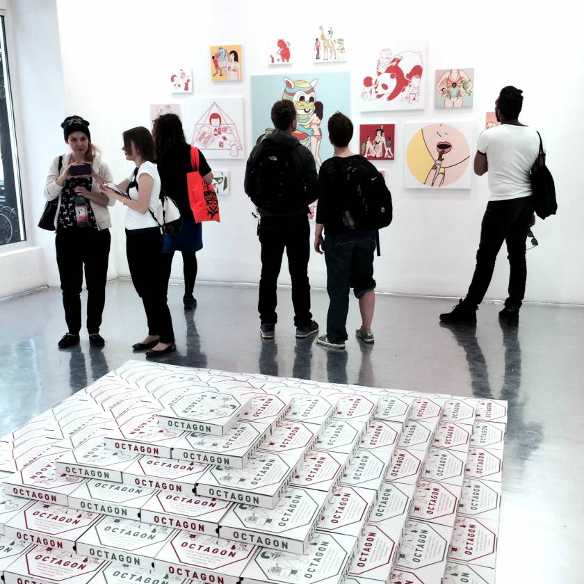 Kimiaki Yaegashi - Japanese Illustrator - Octagon Exhibition at Phantom Gallery Berlin