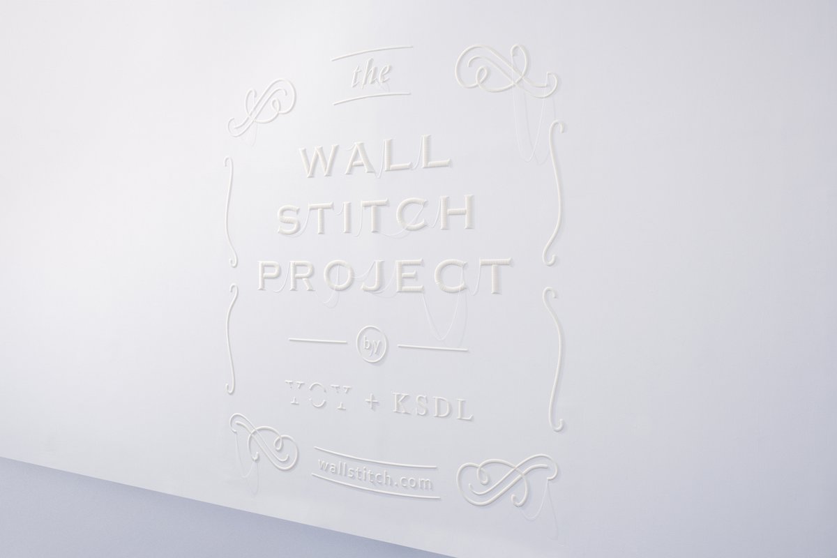 yoy wall stitch project