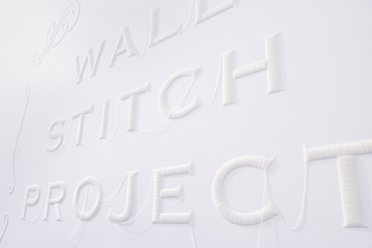 yoy wall stitch project