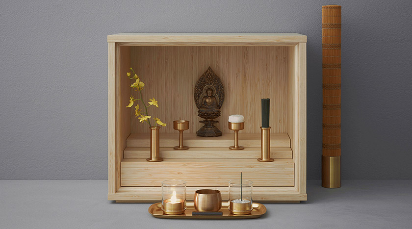 Shinobu – Designing a modern Buddhist altar