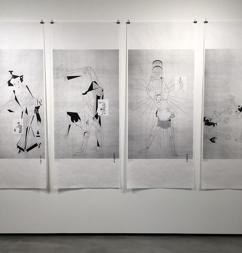 Kenjiro Sano Mr_Design | Mr_Black & White Exhibition at Recruit G8 Creation Gallery Tokyo Japan