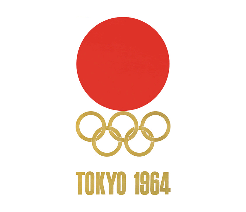 Tokyo Olympic Logo Emblem 1964